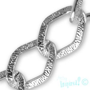 Aluminium chain 20mm - Qty: 1m - CH1231