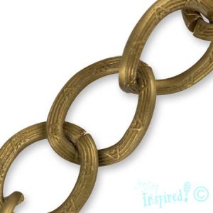 Aluminium chain 20mm - Qty: 1m - CH1226