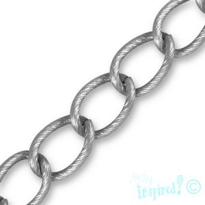 Aluminium chain 12mm - Qty: 1m - CH1245