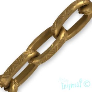 Aluminium chain 17mm - Qty: 1m - CH1238