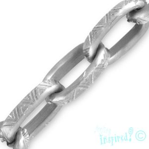 Aluminium chain 17mm - Qty: 1m - CH1239