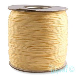 Polyester cord 1mm -Pale Peach- Qty: 80m - ST1285