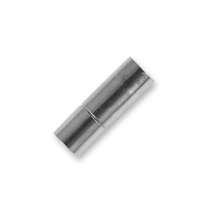 Glue-in push clasp clasp 5mm x 17mm - Qty: 12 sets - FI7915