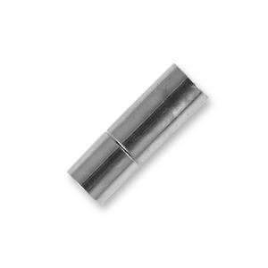 Glue-in push clasp 6mm x 18mm - Qty: 10 sets - FI7914