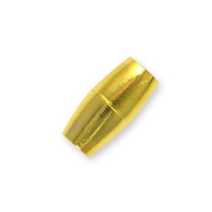 Glue-in magnetic clasp 6mm x 16mm - Qty: 8 sets - FI7920