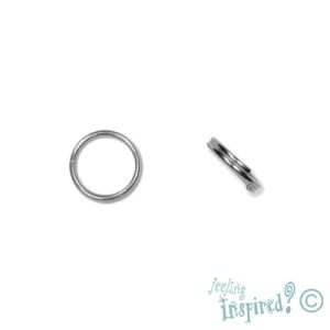 Split ring 7mm - Qty: 11000 pcs. - FI0848B