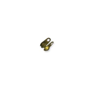 Ball chain crimp 2mm x 4mm - Qty: 100 pcs. - FI7887