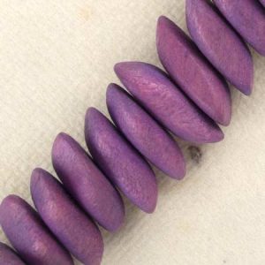 Wooden chip beads - Qty: 75 pcs. - WB9206