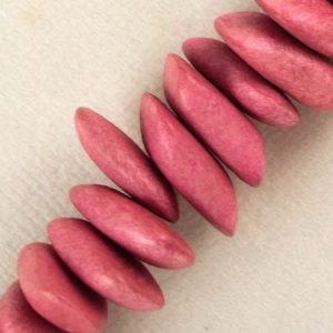 Wooden chip beads - Qty: 75 pcs. - WB9203