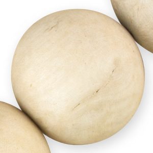 wooden ball bead 29mm -Natural - Qty: 11pcs. - WB9265