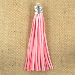 Suedette tassel 12.5cm - Qty: 3 pcs. - FI7980