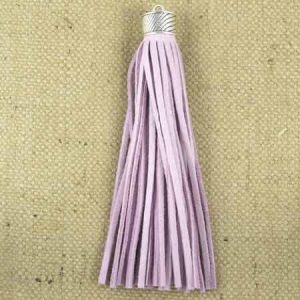 Suedette tassel 12.5cm - Qty: 3 pcs. - FI7997