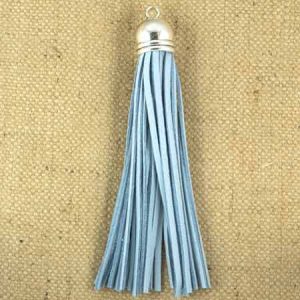 Suedette tassel 12.5cm - Qty: 3 pcs. - FI7968