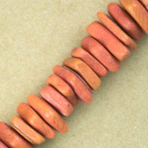 Wooden bead  -Tangerine- Qty: 160 pcs. - WB9209