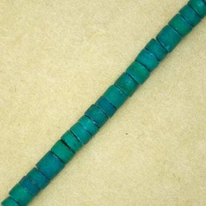 Wooden bead 3mm x 3mm -Teal - Qty: 180 pcs.  WB9229
