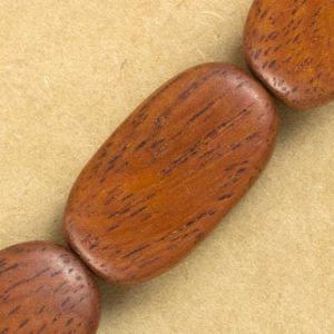 Bayong natural wooden bead - Qty: 16 pcs. - WB9059