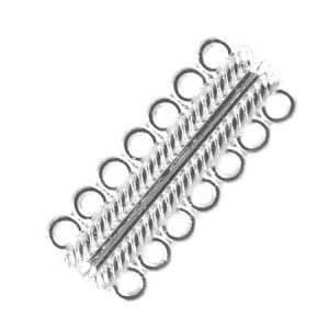 7 strand magnetic clasp - Qty: 4 sets - LF2542