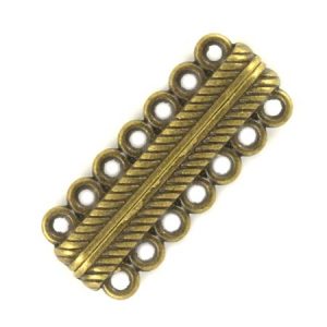 7 strand magnetic clasp - Qty: 4 sets - LF2545