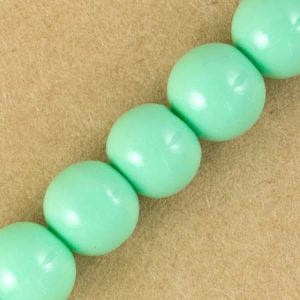 Glass ball bead 10mm  -Seafoam- Qty: 45 pcs. - GB2519