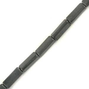 Matte finish haematite triangle prism bead 3mm x 8mm - Qty: 56 pcs. - HT0089