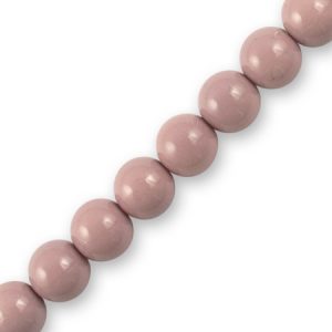 Glass ball bead 6mm  -Grape- Qty: 71 pcs. - GB2208