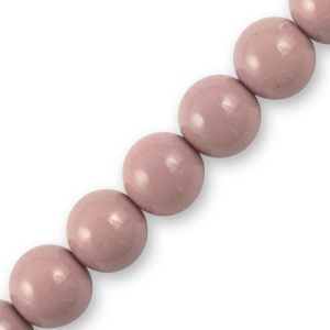 Glass ball bead 8mm - Qty: 52 pcs. - GB2217
