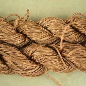 Flat polyester cord  1mm - Qty: 80m - ST1351