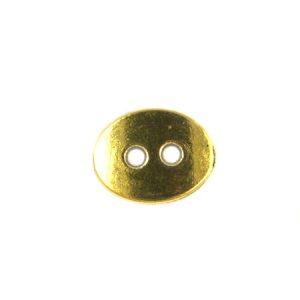 Button clasp - Gold - Qty: 36 pcs. - LF2174