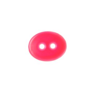 Button clasp - Fluoro pink - Qty: 12 pcs. - LF2179