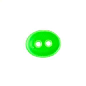 Button clasp - Fluoro green - Qty: 12 pcs. - LF2180