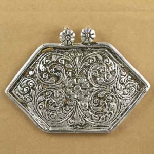 Arabesque floral pendant - Qty: 1 pce. - LF2454