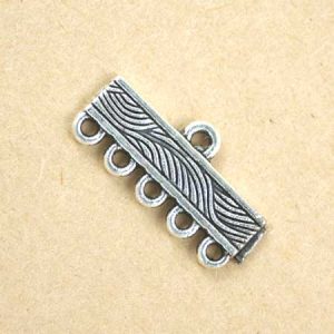 5 strand spacer end - Qty: 22 pcs. - LF2759