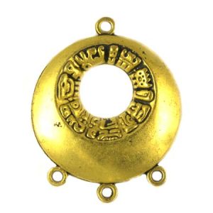 Temple garden pendant - Qty: 4 pcs. - LF2393