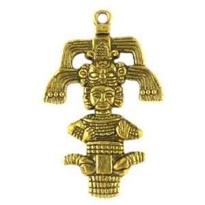 Rain God pendant - Qty: 4 pcs. - LF2415