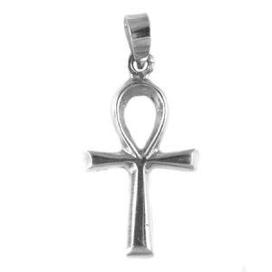 Sterling silver Egyptian ankh pendant  - Qty: 1 pce. - SS0133