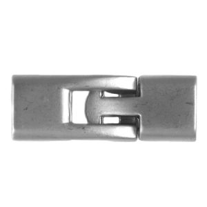 Glue-in clasp 12mm x 35mm - Qty. 3 sets. - FI8010
