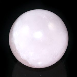Rose quartz crystal sphere 25mm - GE1704