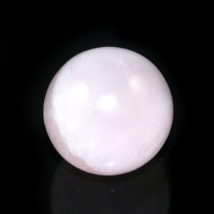 Rose quartz crystal sphere 30mm - GE1703