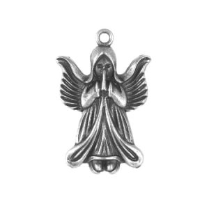 Angel metal pendant - Qty. 12 pcs. - LF0978