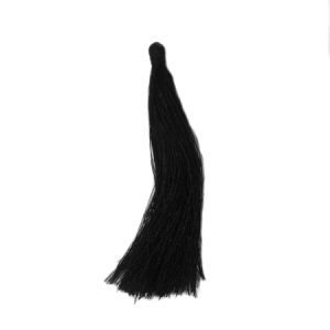 Tassel 9cm - Black-  Qty: 6 pcs. - FI8032