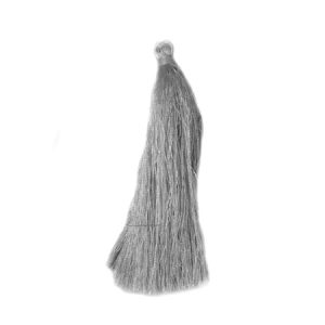 Tassel 9cm - Mid Grey- Qty: 8 pcs. - FI8031