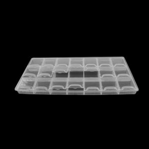 Box 21.5 x 10c.5m x 1.5cm, with 21 tab opening compartments - SG0022