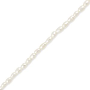 Freshwater pearl seed bead 1.5mm x 2mm - Qty: 130 pcs. - FW0398