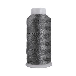 Polyester beading thread 0.8mm - Dark grey -  Qty: 700m - ST1368