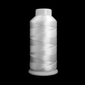 Polyester beading thread 1mm - White -  Qty: 480m - ST1373