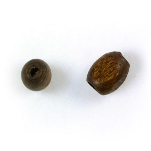 Oblong wooden bead 6mm x 8mm - Qty: 100g - WB0199