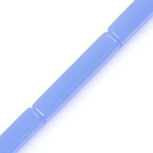 Rectangular glass bead  -Pale Blue- Qty: 19 pcs. - GB2613