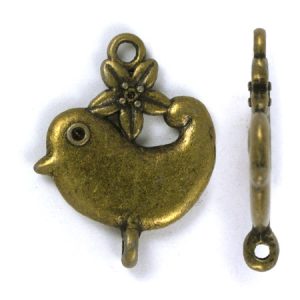 Metal bird spacer - Qty: 25 pcs. - LF2085
