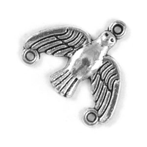2 strand bird spacer end 22mm x 18mm - Qty: 20 pcs. - LF2094