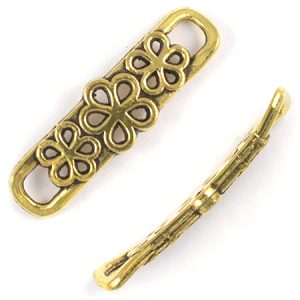 Metal flowers spacer - Qty: 16 pcs. - LF2225